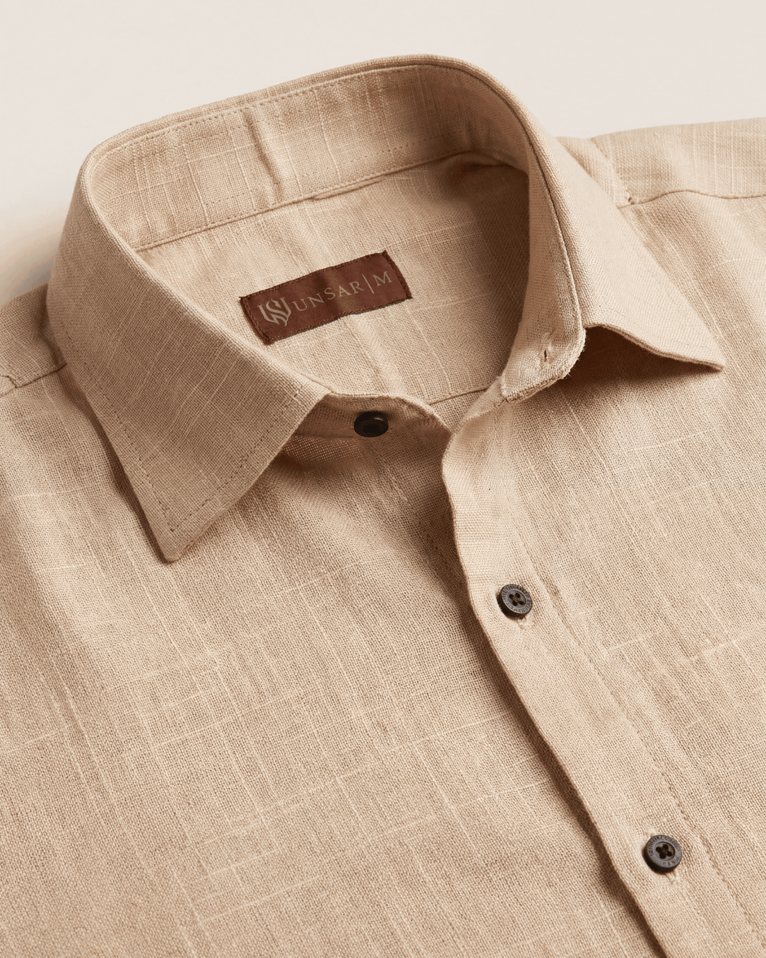 DESERT SAND LINEN SHIRT